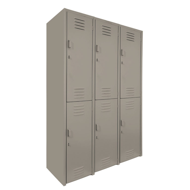 Locker en Línea 6 Puertas – Eskul | Mobiliario Educativo
